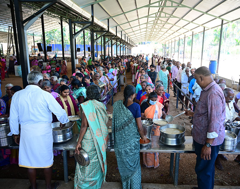 Community Feeding and Devotions